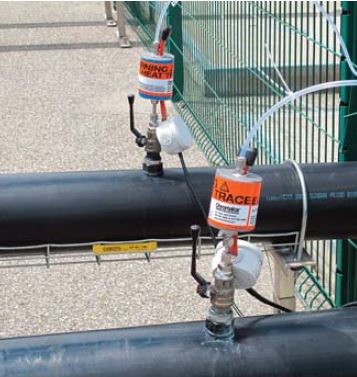 LPS biogas sampling probe